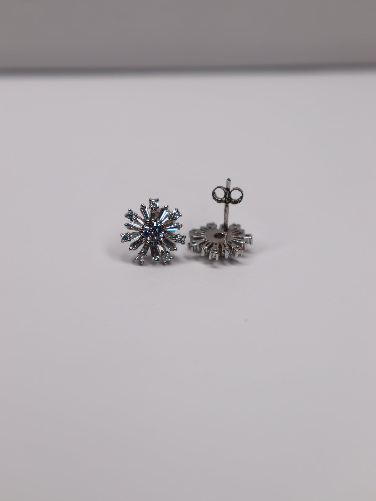 Supernova 925 Sterling Silver Stud Earrings