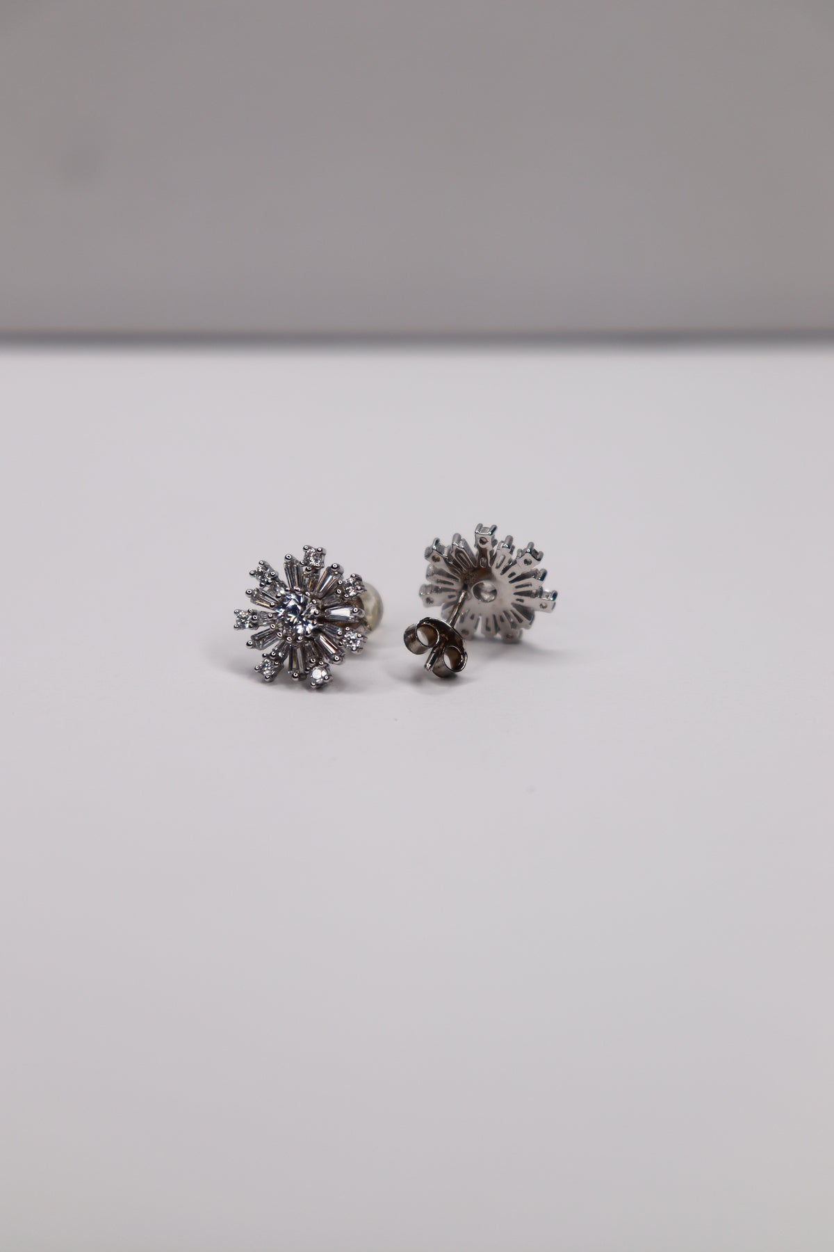 Supernova 925 Sterling Silver Stud Earrings
