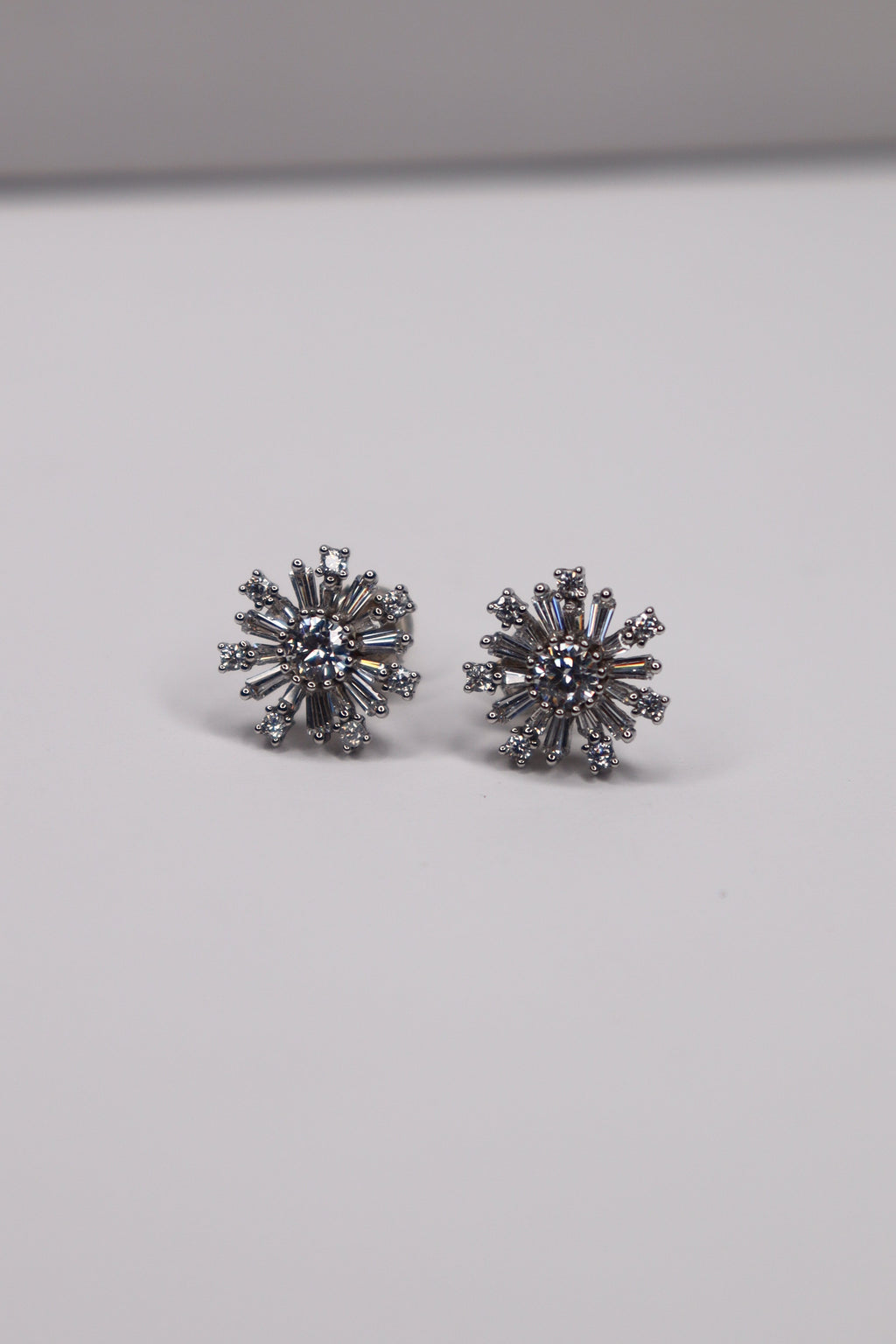 Supernova 925 Sterling Silver Stud Earrings