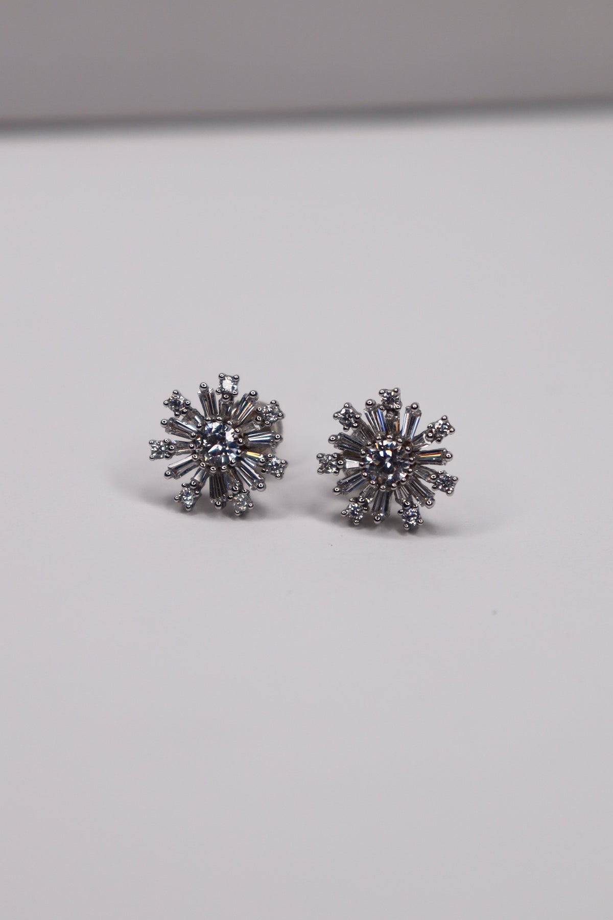 Supernova 925 Sterling Silver Stud Earrings