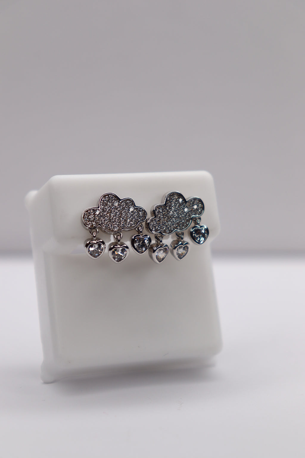 Love Rain 925 Sterling Silver Cloud Drop Earrings